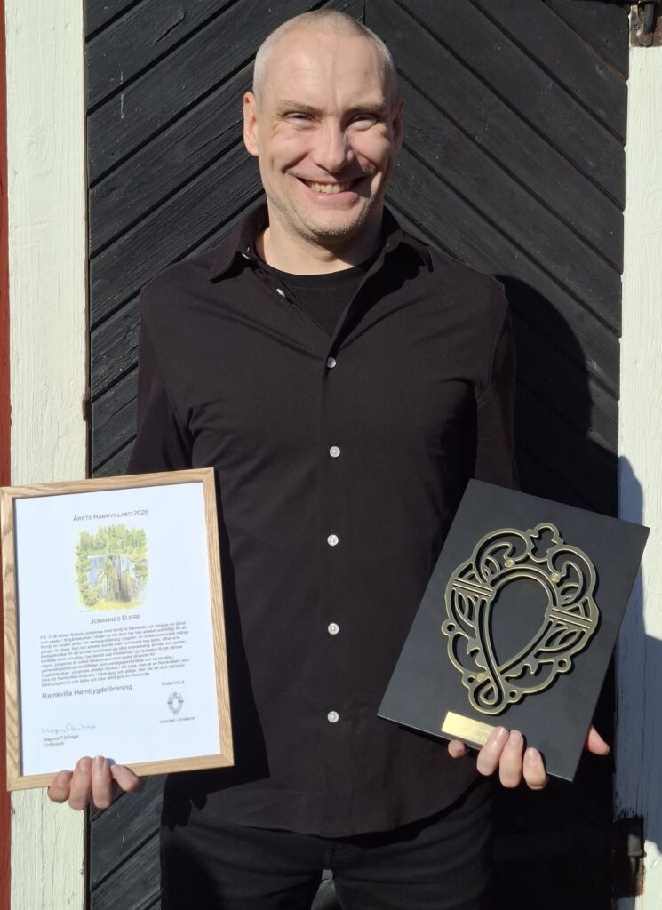 Johannes Djerf, årets ramkvillabo.