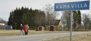 Bensinpumpen i Ramkvilla